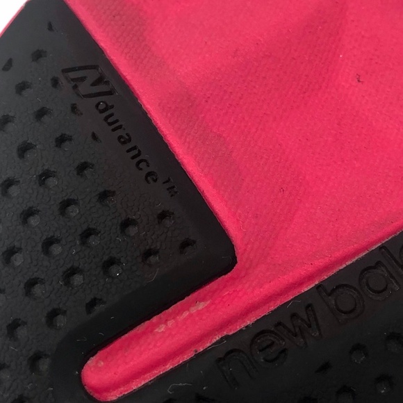 NEW BALANCE 877 WALKING SHOE BLACK & PINK SIZE 8.5 - Picture 8 of 16